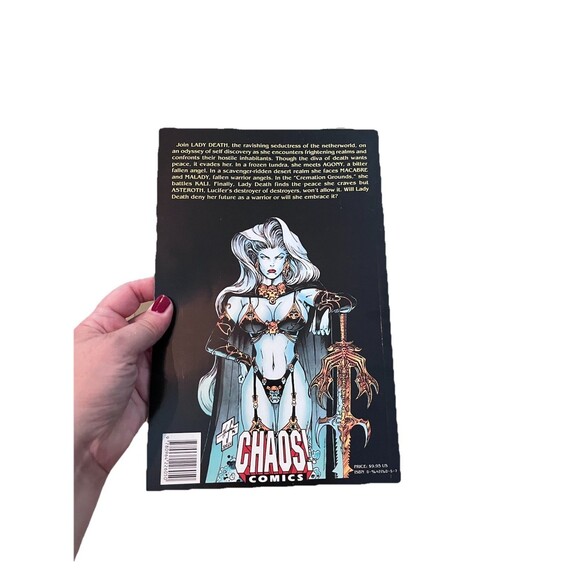 Lady Death: The Odyssey Brian Pulido First Printing SC TPB Graphic Novel Goth - Picture 3 of 4